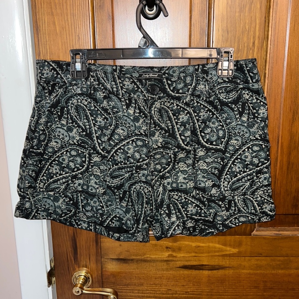 Lucky Brand Paisley Shorts